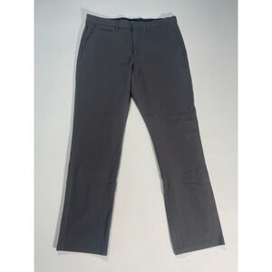 J.Crew Men's 770 Straight-Fit Midweight Tech Pants Gray 33x32 (tag 33x34)